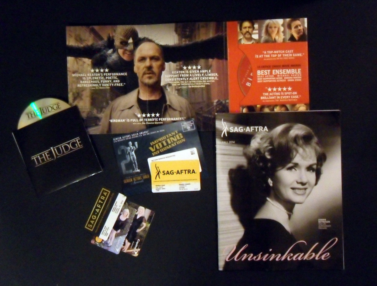 Screeners for last year for the Screen Acors Guild 2015